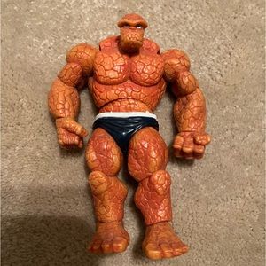 Marvel Universe Infinite Fantastic Four The Thing Navy Shorts Action Figure